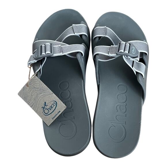 Chaco Chillos Slide In Outskirt Grey Men Size 12 main image 4